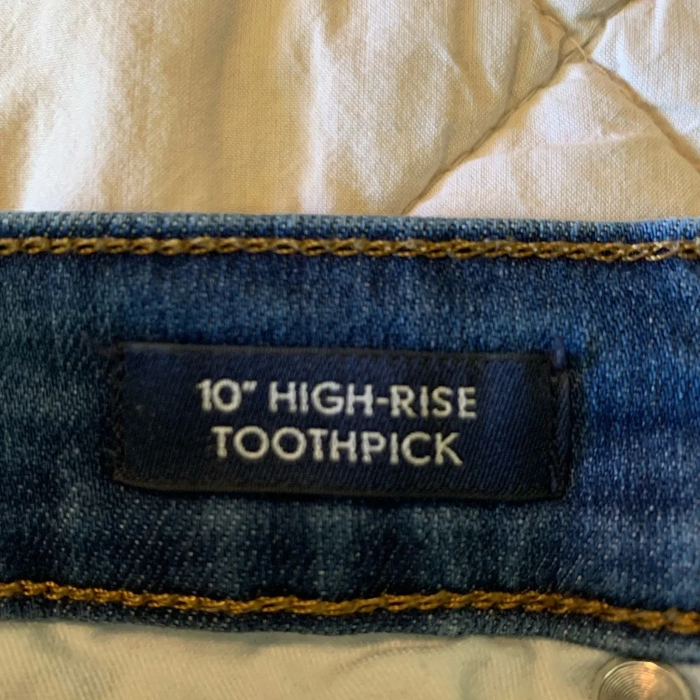 J. Crew 10” High-Rise Toothpick Skinny Blue Jeans Size 28T